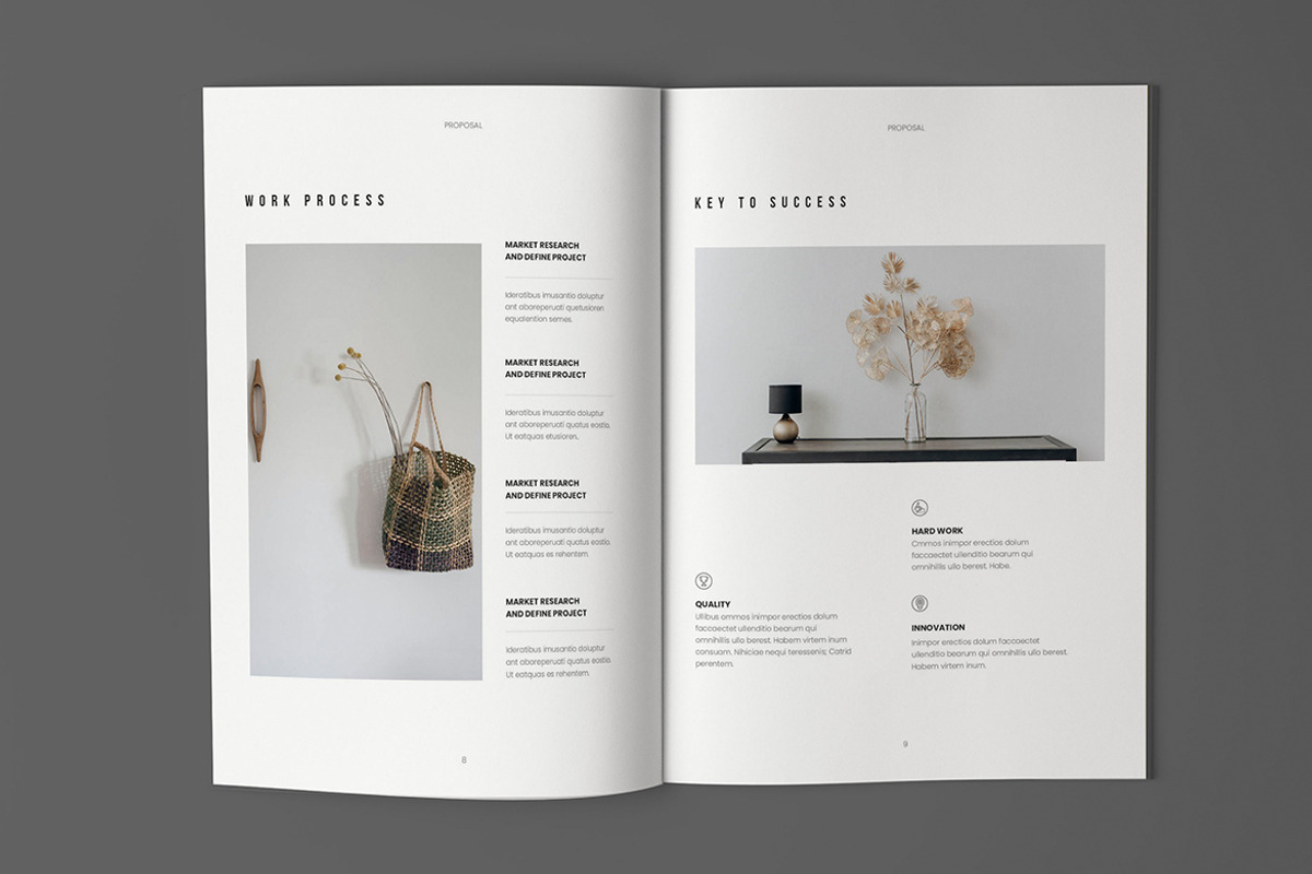 Business Proposal, a Brochure Template by HR Studio (Photo 5 of 11)