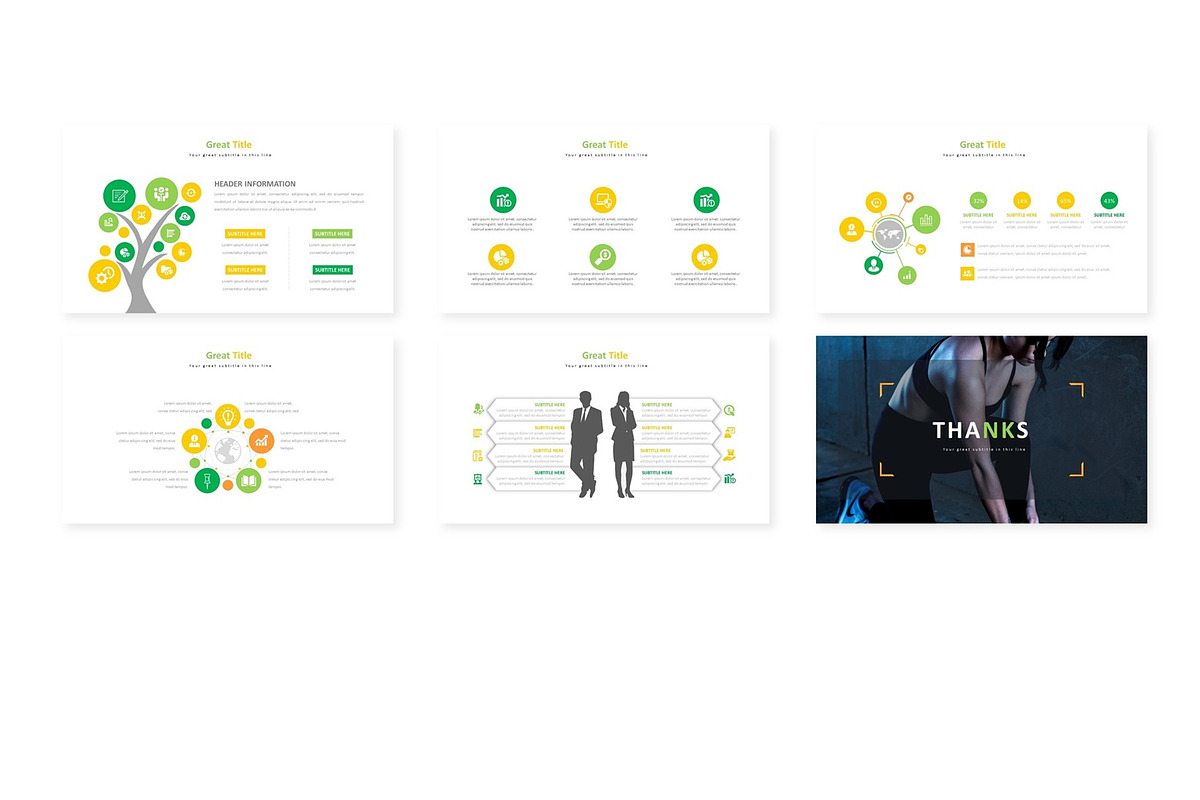 Pro Slide - Powerpoint Template, a Presentation Template by AQR Studio