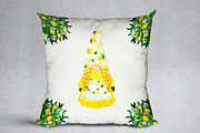 Lemon decor Clipart Lemon tree, a Decorative Illustration by vivastarkids (Thumbnail 5 of 7)