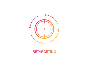 Remarketing and retargeting concept, a Technology Illustration by Vector Creator