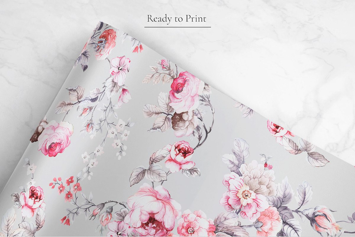 LUXE, Hand painted watercolors!, a Pattern Graphic by Pink Linen (Photo 7 of 10)