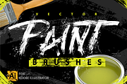 Handmade Paint Strokes & Splatters, a Brush Add-On by PixelMoshpit (Thumbnail 1 of 3)