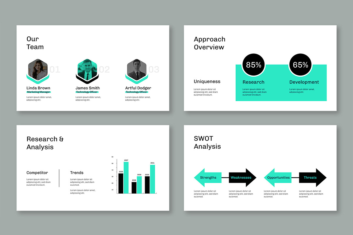 Minimalist Case Study Presentation, a Presentation Template by Mighty-Slide (Photo 4 of 5)