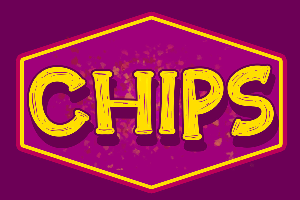 Snacks - Stylish Display Font, a Font by Fontcastle (Photo 5 of 7)