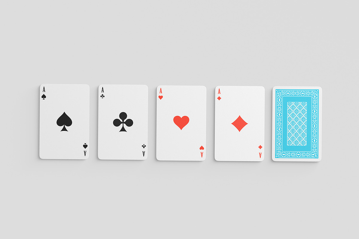 Playing card mockup Card game mockup, a Packaging Mockup by GraphicVil (Photo 8 of 9)