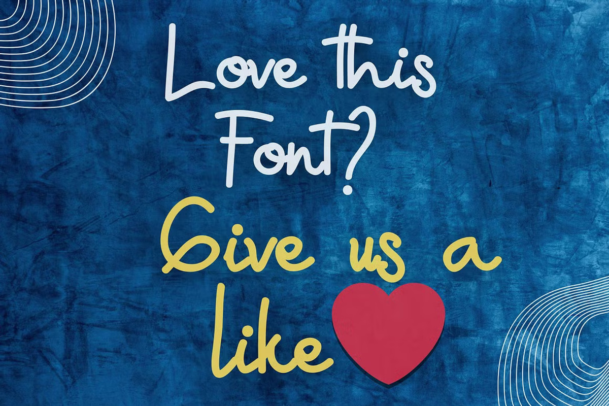 A Distraction: Handwritten Font, a Handwritten Font by GearShift (Photo 4 of 6)