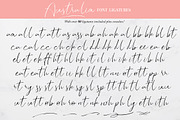 Australia Script Font, a Script Font by Ryn Pojas (Thumbnail 7 of 9)