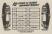SUMMER BRUSHES for PROCREATE!, a Brush Add-On by SHAKA (Thumbnail 2 of 6)
