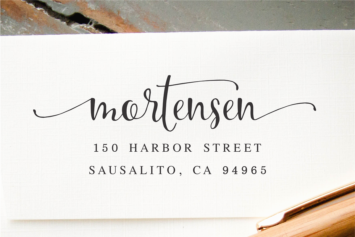 Sifted Wedding Font preview 7
