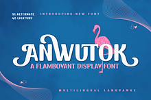 ANWUTOK | Display Font