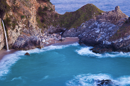 California coastal scene stock photo containing coast and nature, a Nature Photo by Always Wanderlust