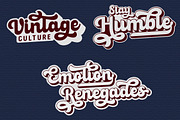 Certain - Bold Script, a Script Font by Letter Fresh (Thumbnail 11 of 12)