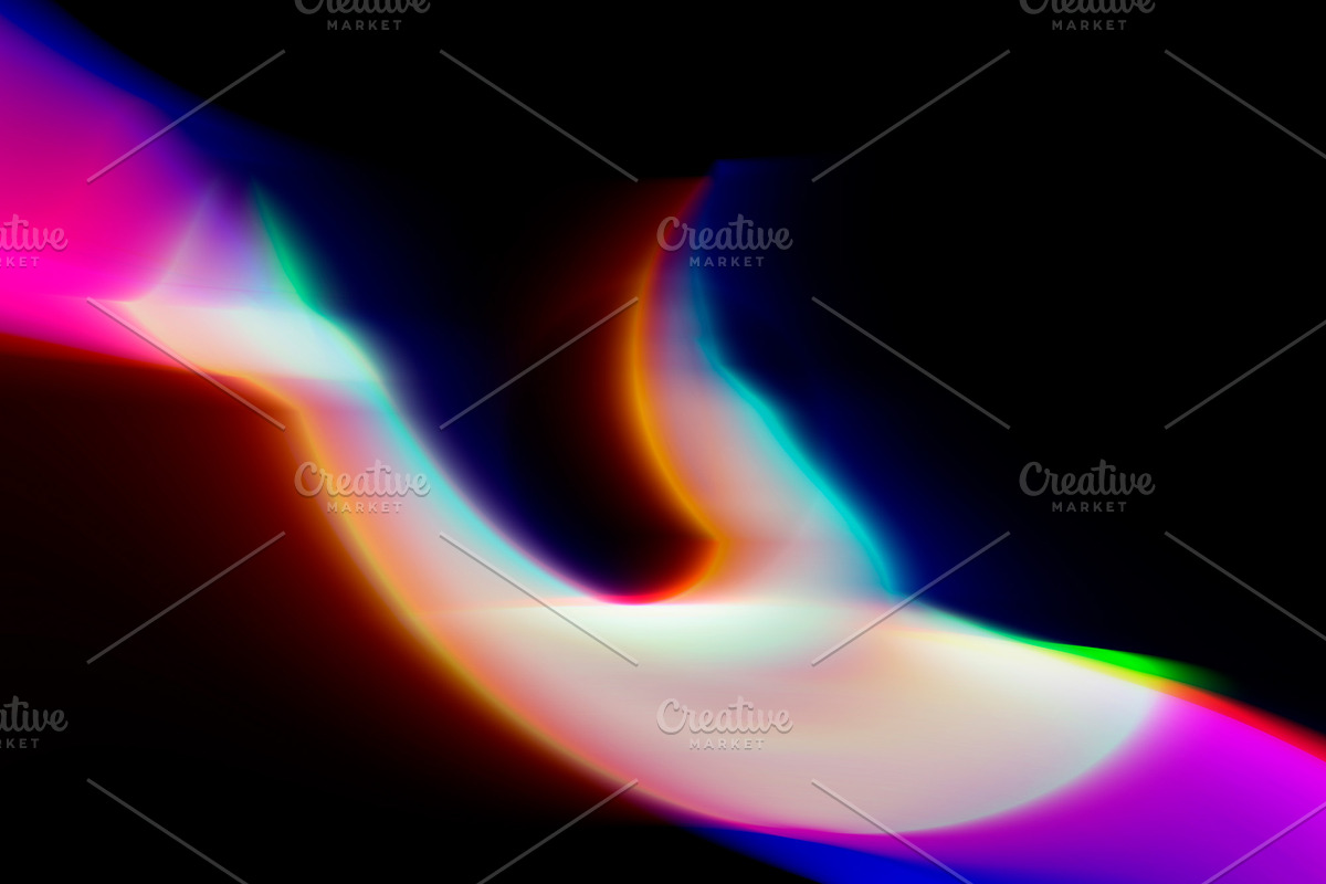 AURA | Vibrant Glows & Shapes, a Texture Graphic by CUDOS (Photo 17 of 34)