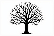 Nature Tree Silhouette Set, an Illustration by Creativeshirt (Thumbnail 7 of 9)