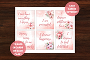 42 Positive Affirmation Cards, a Card Template by SimoDigitalArt (Thumbnail 2 of 6)