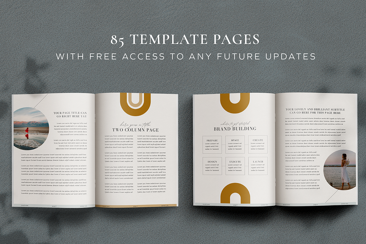 Digital Product Creator Canva Bundle, a Magazine Template by Studio Soluna (Photo 25 of 33)