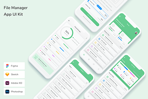 File Manager App UI Kit