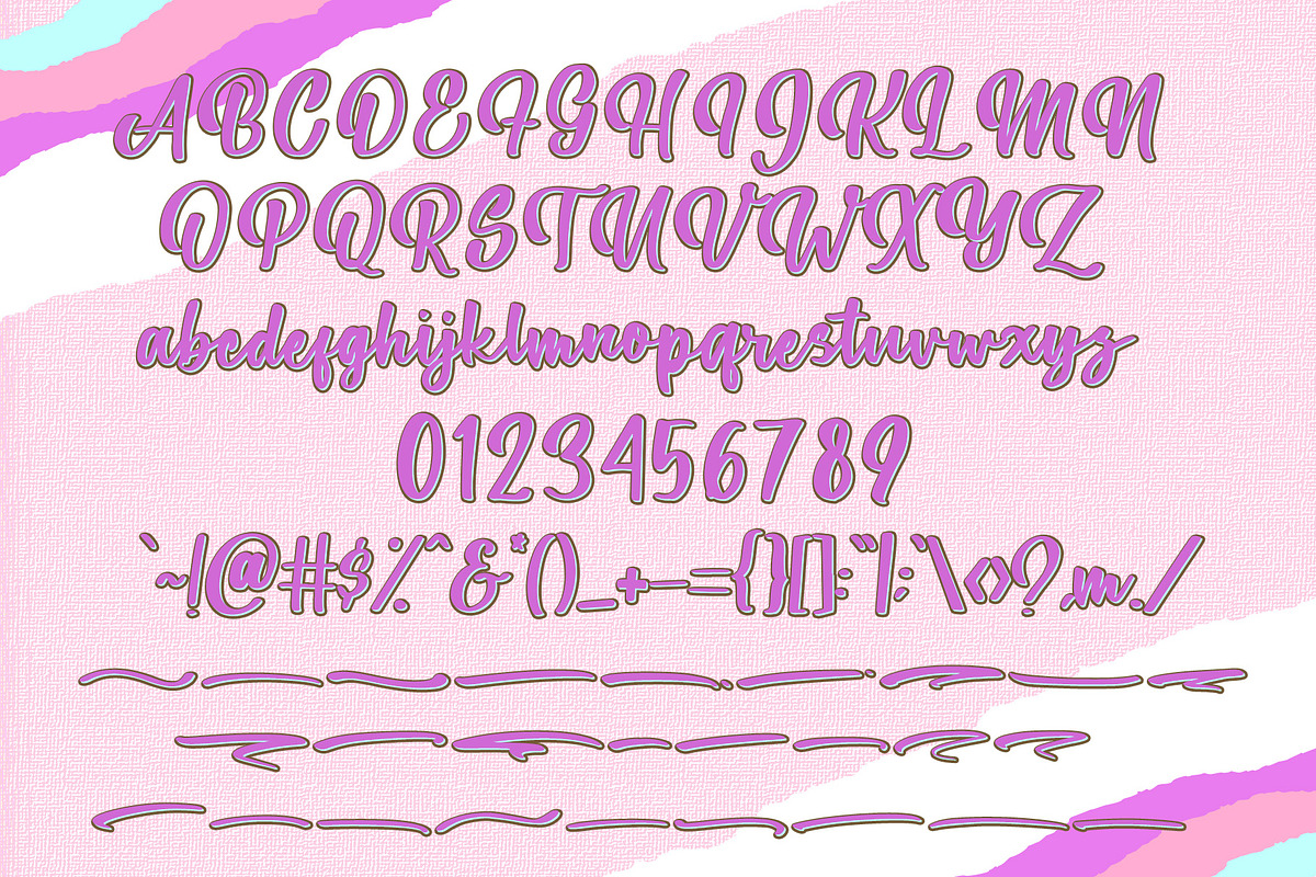 Parfait - Brush Script Font preview 5