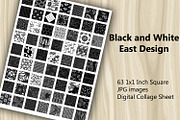 Collage - Black and White East Desig, a Print Template by Kseniya-Omega (Thumbnail 2 of 3)