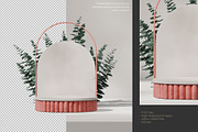 5 Podium with Transparent Background, a Background Graphic by faustudio (Thumbnail 6 of 7)