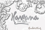 HAWANA, a Script Font by diyos lab design (Thumbnail 3 of 3)