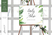 Luxury Green - wedding stationery, an Invitation Template by Alewiena (Thumbnail 9 of 12)