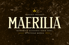 Maerilia – Vintage Serif Font