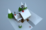 Low Poly House, an Architecture 3D Model by Midgardians (Thumbnail 8 of 14)