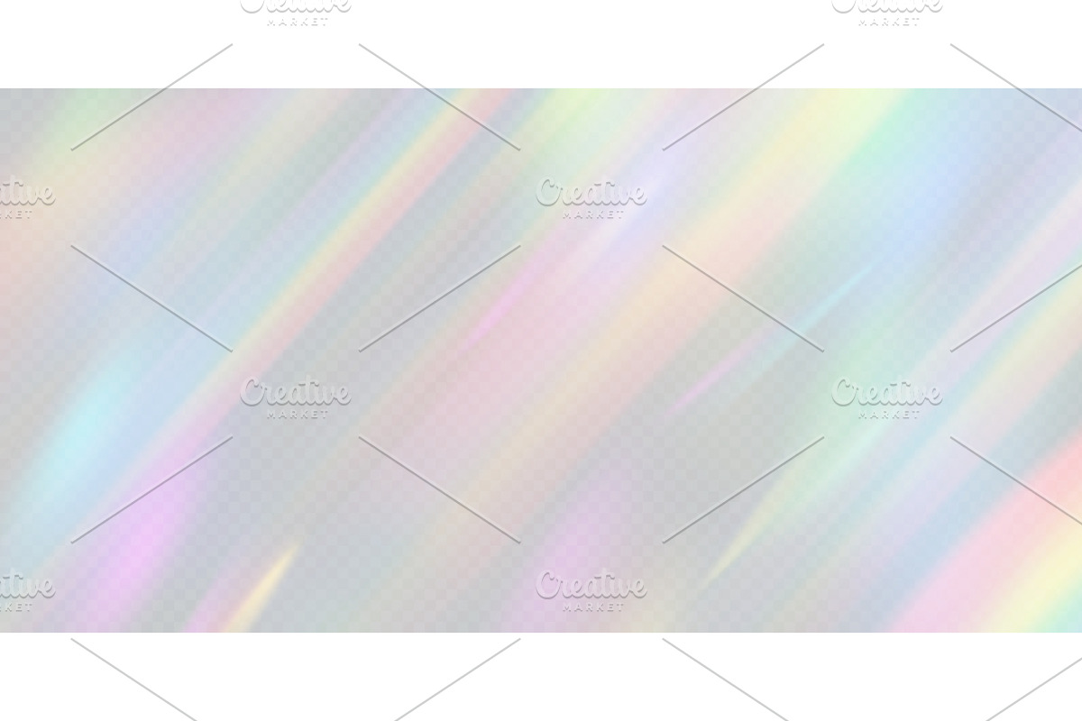 Rainbow light prism effect, an Illustration by Simple Patterns