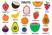 Fruits and Vegetables Clipart Bundle, an Object Graphic by Gulnara Sabirova (Thumbnail 7 of 35)