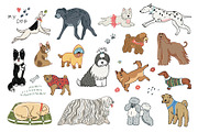 Funny Dogs, an Animal Illustration by GooseFrol (Thumbnail 2 of 14)