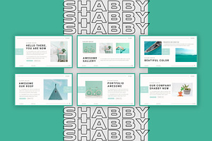 SHABBY Powerpoint Template