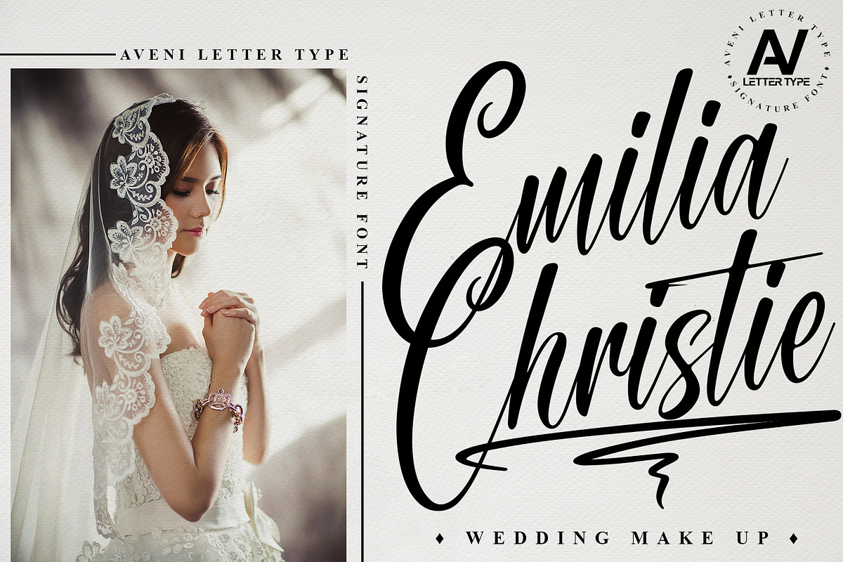 Miracle Signature | Handwritten Font, a Handwritten Font by Aveni Letter Type (Photo 3 of 12)