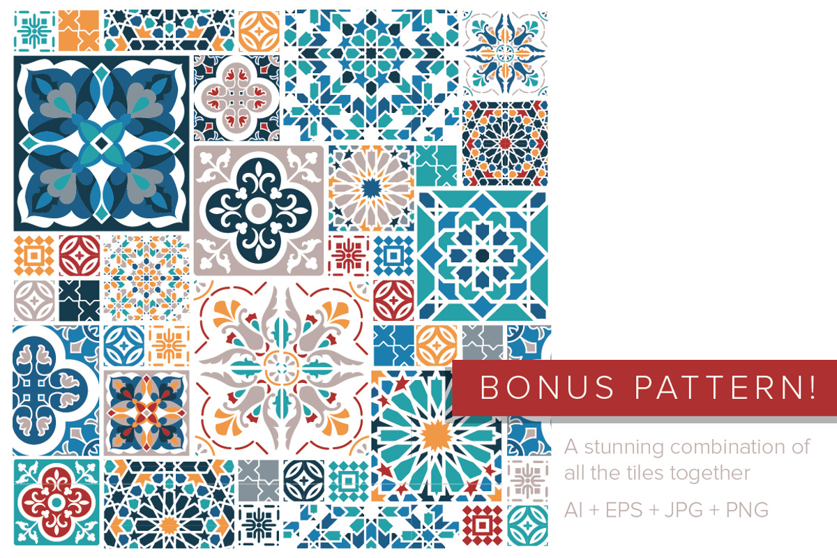 TILE Pattern Bundle, a Pattern Graphic by Anugraha Design (Photo 7 of 7)