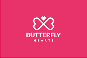 Butterfly Hearts Logo