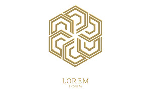 Geometric logo, an Icon by RODINA
