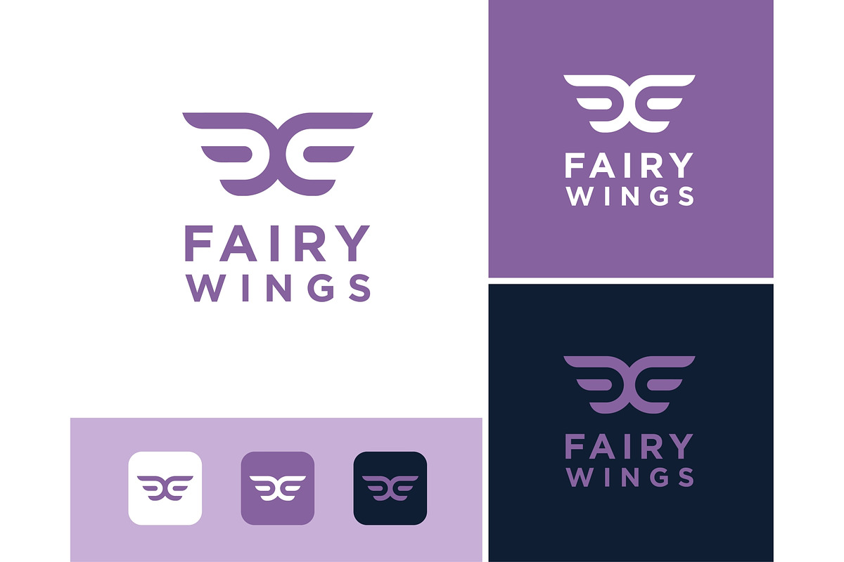 Spread Wings Simple Logo, a Branding & Logo Template by ika trisiana (Photo 2 of 2)