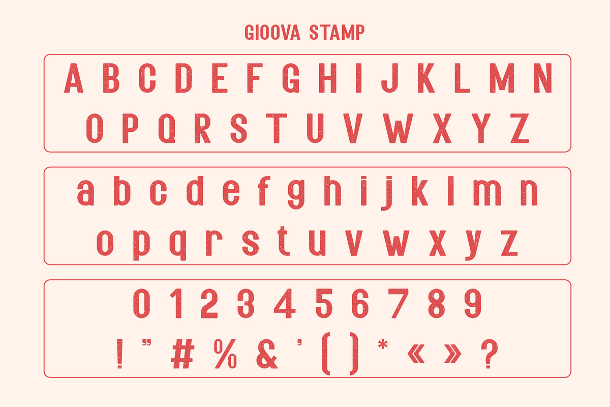 Gioova Sans Serif Font, a Sans Serif Font by Idea Studio (Photo 12 of 13)