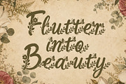Aerisfly - Butterflies & Floral, a Script Font by HypeWorksCo (Thumbnail 3 of 17)
