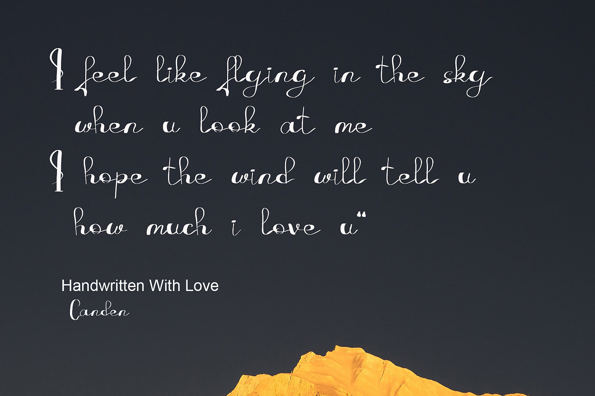 Fatih, a Script Font by Canden Meutuah (Photo 2 of 7)