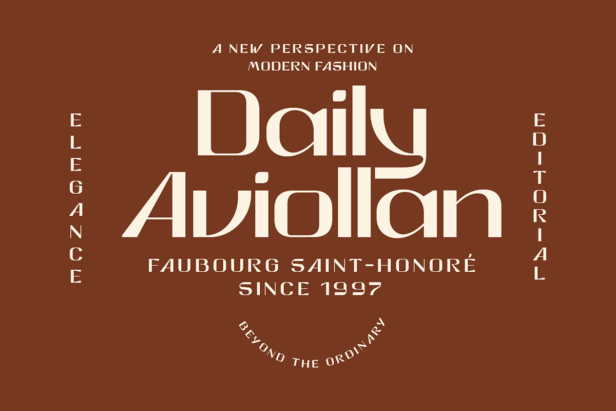 Moskaw - Fashion Display Typeface, a Sans Serif Font by roomspace creative lab (Photo 7 of 9)