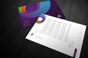 RW Modern Colourful Identity + Logo, a Stationery Template by Reclameworks (Thumbnail 3 of 5)