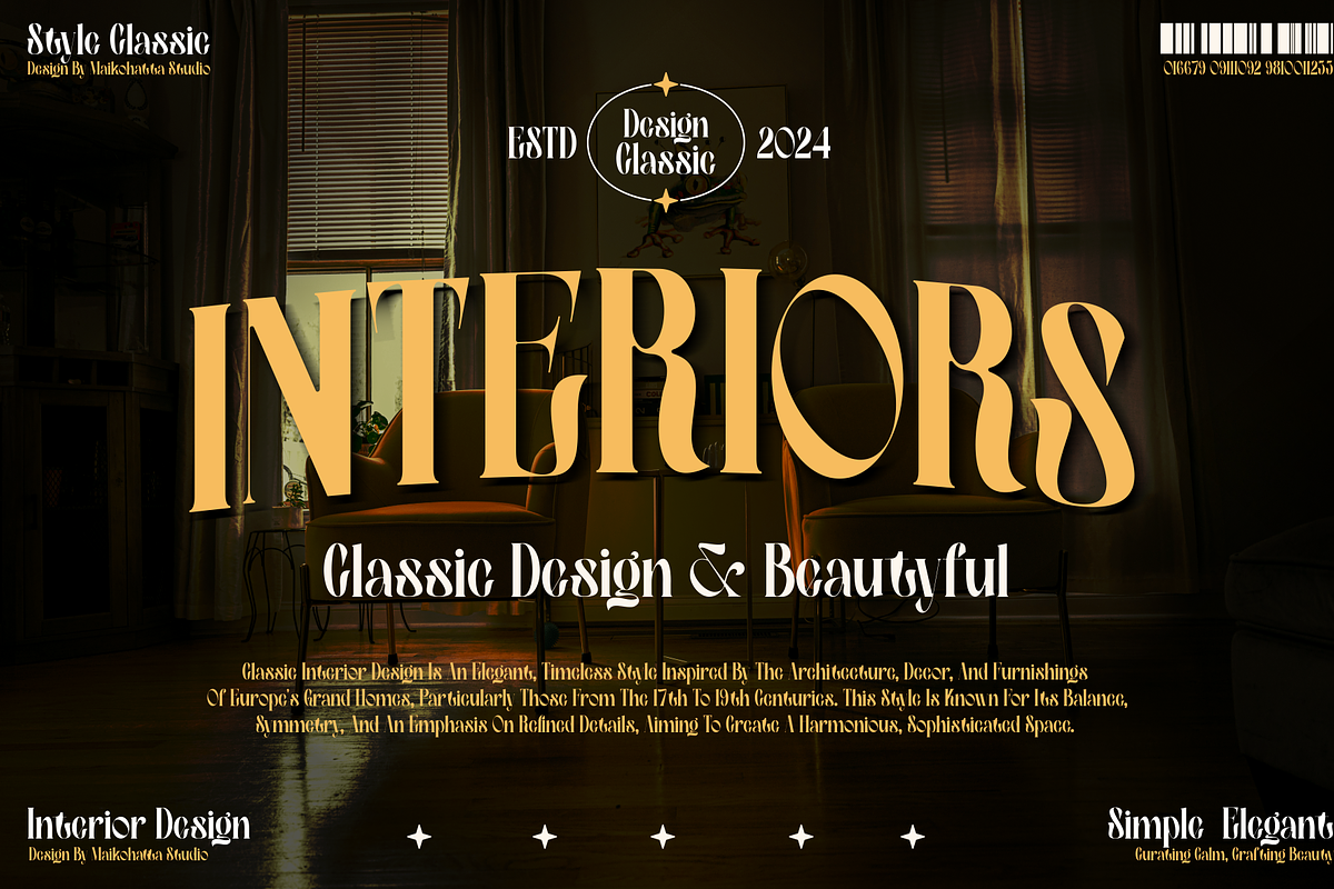 Cienur - Serif Luxury Typeface, a Serif Font by MaikoHatta (Photo 3 of 7)