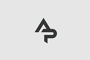AP. Monogram of Two letters A&P., a Branding & Logo Template by lettett (Thumbnail 2 of 2)