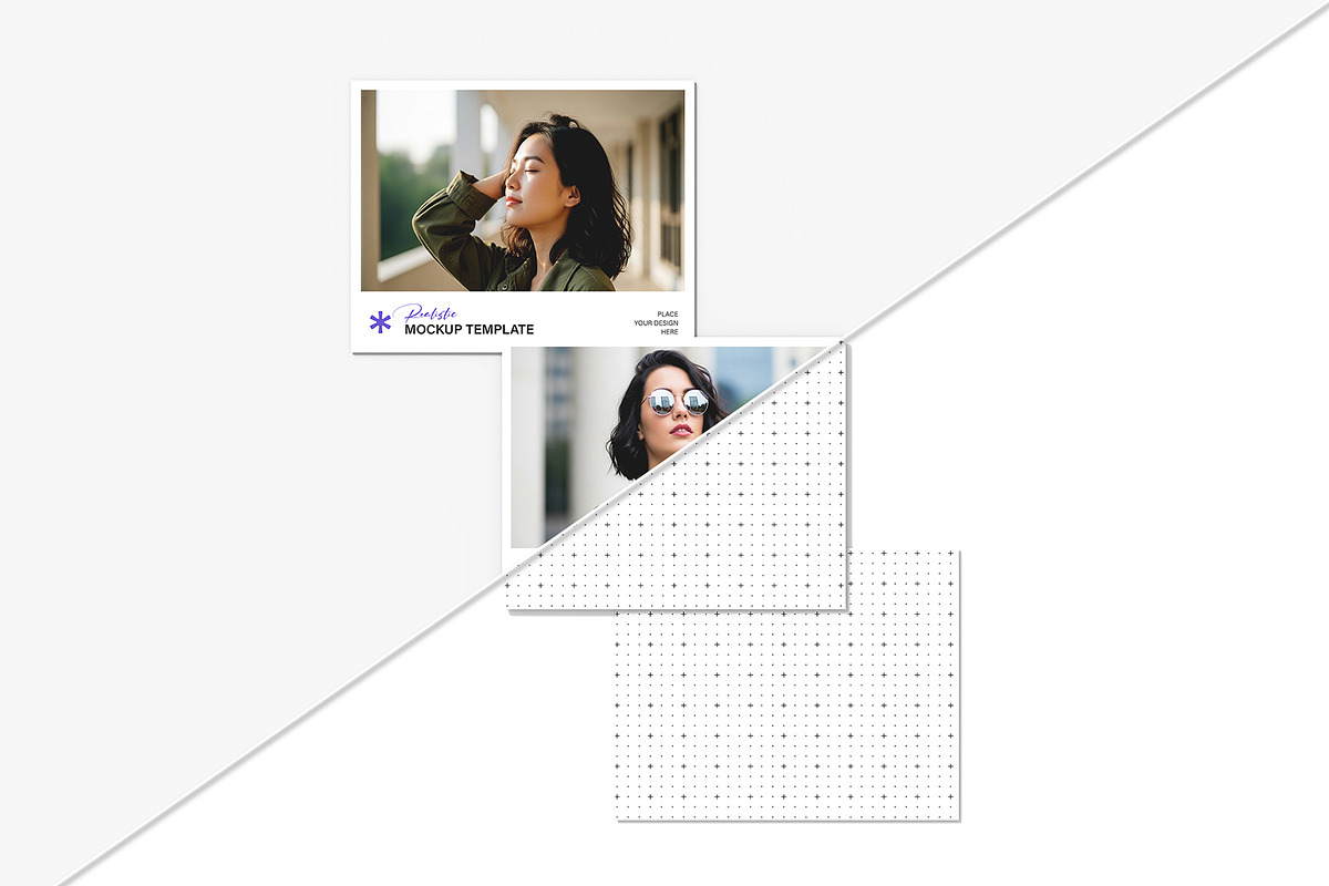 Modern Polaroid Photo Mockup Bundle, a Product Mockup by graphypix (Photo 3 of 4)
