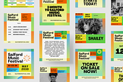 Music Festival Social Media | Canva, a Social Media Template by Studio Provo (Thumbnail 1 of 7)
