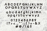 Simpler Times Typeface, a Sans Serif Font by Oban Jones (Thumbnail 2 of 4)