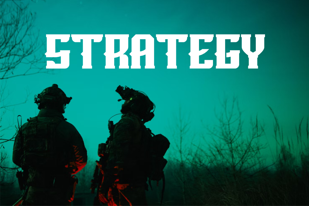 Crabby Soldier - Sport & Military Fo, a Serif Font by QR Design Studio (Photo 5 of 8)