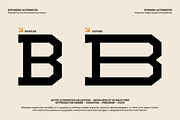 GC Back Ford - Urban Slab Typeface, a Slab Serif Font by Glyphonic (Thumbnail 11 of 15)