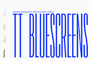 TT Bluescreens, a Sans Serif Font by TypeType (Thumbnail 1 of 15)